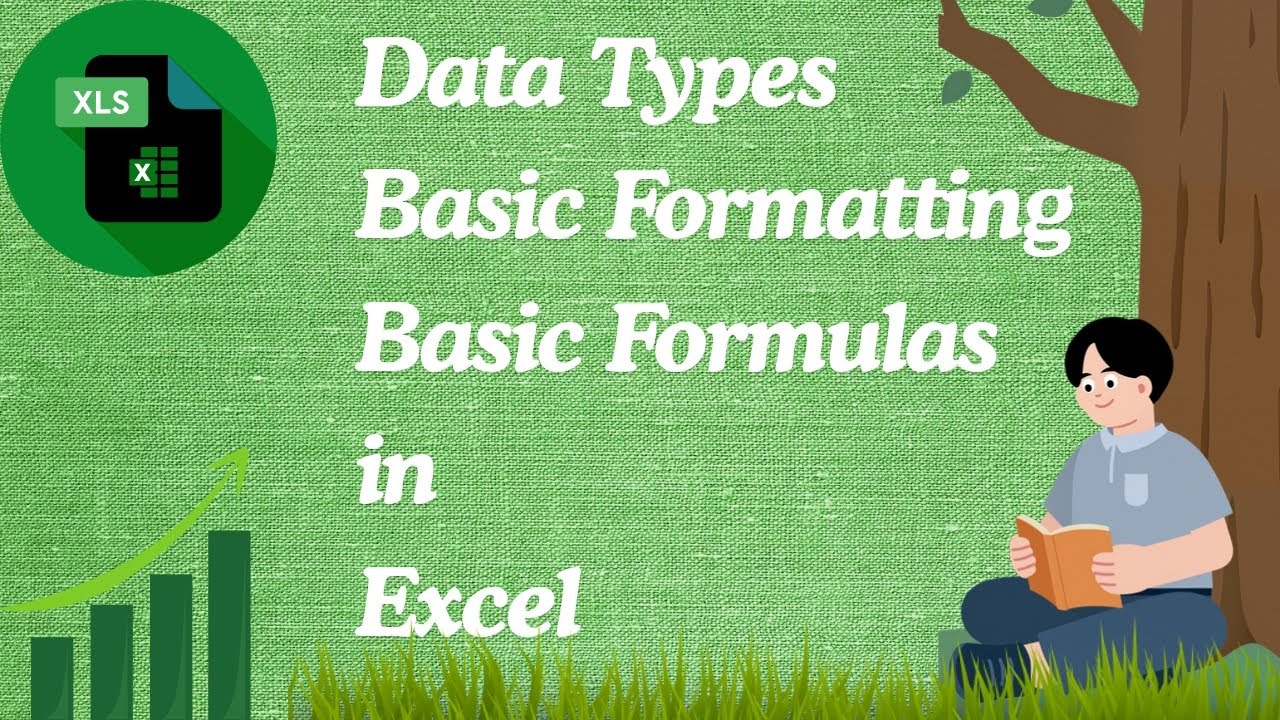 Data Types,Basic Formatting, Basic Formulas in Excel #excel # ...