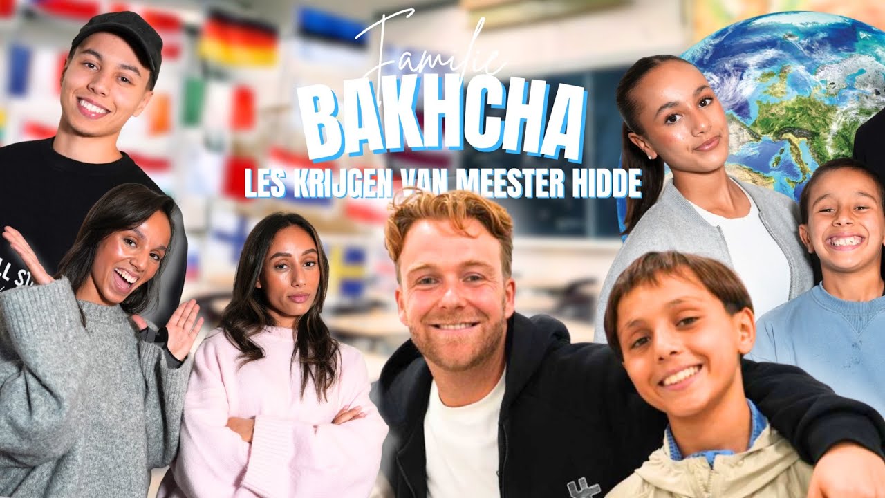 DE BAKHCHA'S VOLGEN AARDRIJKSKUNDE LES MET MEESTER HIDDE!!