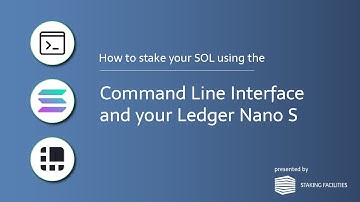[How to] create a Solana Address & delegate your SOL tokens using the Terminal (CLI) on your Mac
