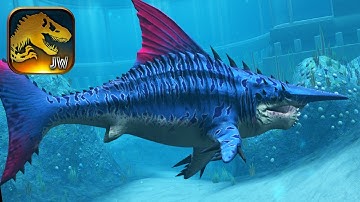 HELICOPRION MAX LEVEL 40 || Jurassic World - The Game