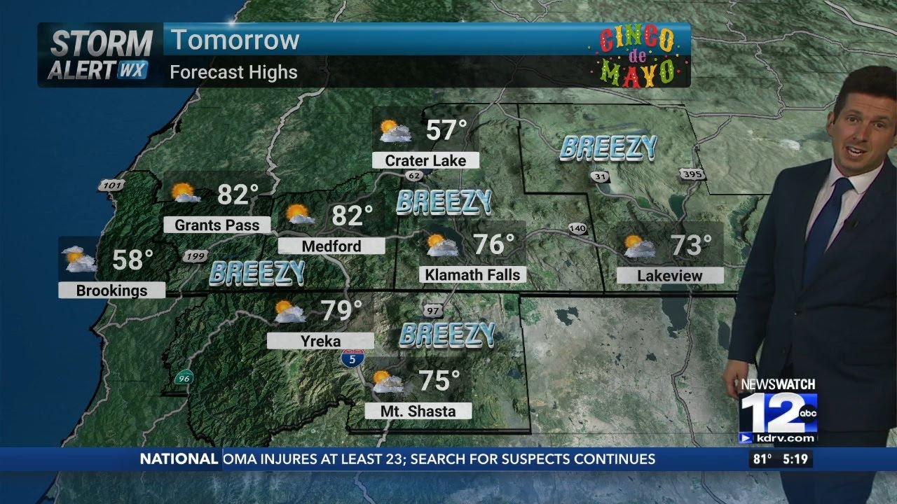 Monday, May 4th Evening Weather - YouTube