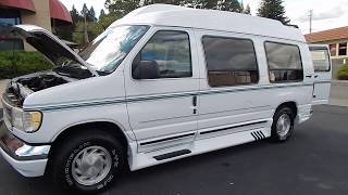 1995 Ford Econoline E150 Conversion Van 1 owner ONLY 70k original miles