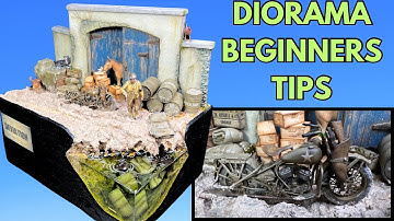 DIORAMA building for beginners I 6 EASY STEPS WW2 WLA Harley 1/35 tutorial