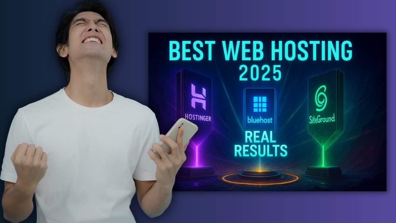 Best Web Hosting 2025 — Hostinger vs Bluehost vs SiteGround (Real ...