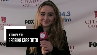 INTERVIEW WITH SABRINA CARPENTER | 14TH ANNUAL CITADEL OUTLETS CHRISTMAS TREE LIGHTING