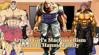 Armed Girl&#39;s Machiavellism react to Baki family #1/1||Gacha Life||