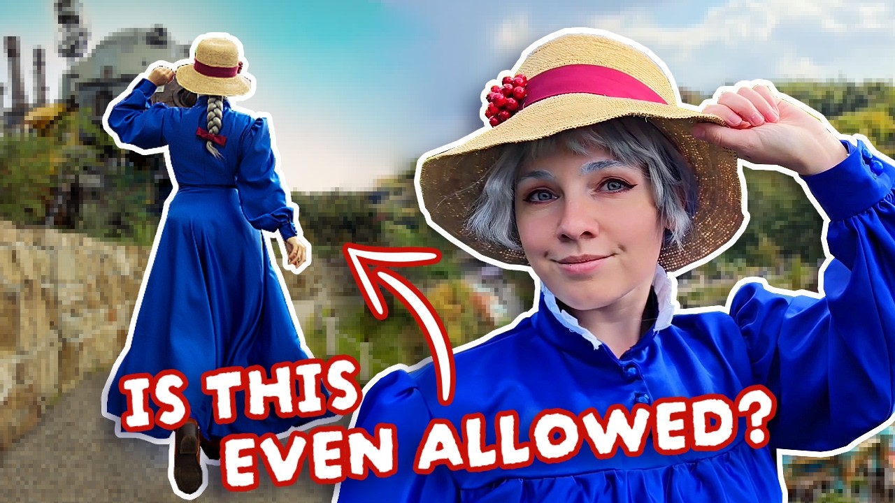 Я попробовала косплей в Японии! Софи из «Ходячего замка Хаула».