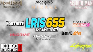 Iris Plus Graphics 655 + i5-8259U - 12 Game Test
