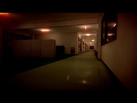 夜の廊下でかくれんぼ【VRchat・360°撮影】