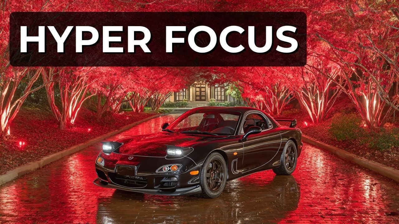 HYPER FOCUS | High Speed Music for Work | Neon Palm Trees