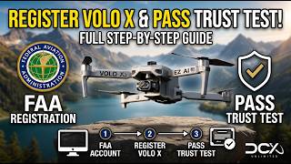 How to Register Volo X EZ AI Drone with the FAA & Pass TRUST Test (Step-by-Step Guide)