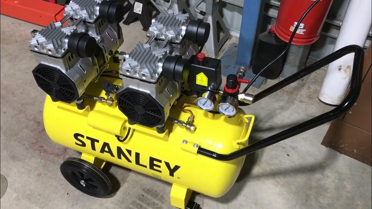 Stanley 50 Litre 2.75 HP Silenced Air Compressor First Impressions