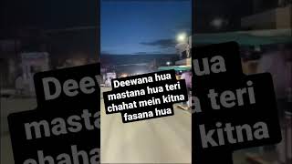 Kahaani suno 3.O | deewana hua mastana hua shorts viral trending latest couplegoals nightview