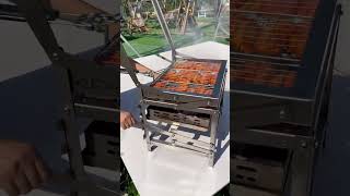 A grill capable of cooking meat extremely quickly. #flipgrill #bbq #BlazeForF1 #wholesale #factory