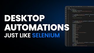 How to create Desktop automations just like Selenium - Botcity