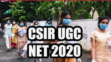 CSIR-NET June 2020 official dates announced|CSIR NET exam date| 2020