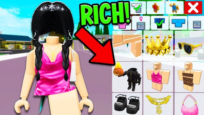 How to get RICH CUSTOM FACES in Roblox Brookhaven! in 2023