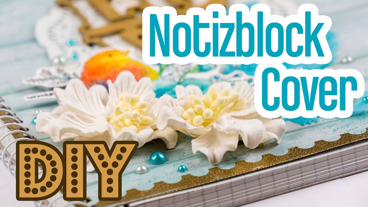 Diy Notizblock Cover Selber Gestalten Youtube