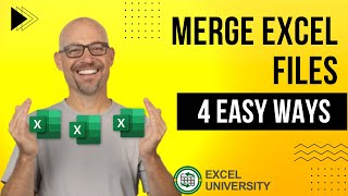 How to Merge Excel Files (Without Using VBA)  4 Easy Ways