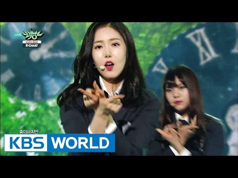 GFRIEND - ROUGH | 여자친구 - 시간을 달려서 [Music Bank K-Chart #1 / 2016.02.26]