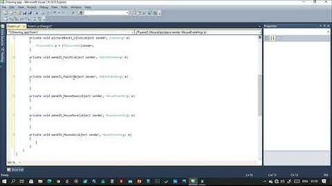 How to make a Drawing software in visual c# 2010