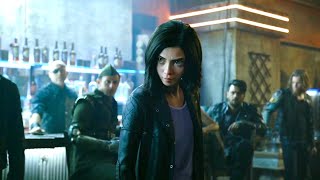 Alita vs hunter warriors | the bar fight Alita: Battle Angel HD scene