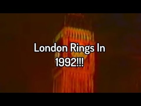 London Rings In 1992 December 31st 1991