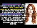 At My Dad's THANKSGIVING DINNER, He Raised His Glass And Said "Rachel's Condo Will Be Your Brothe...