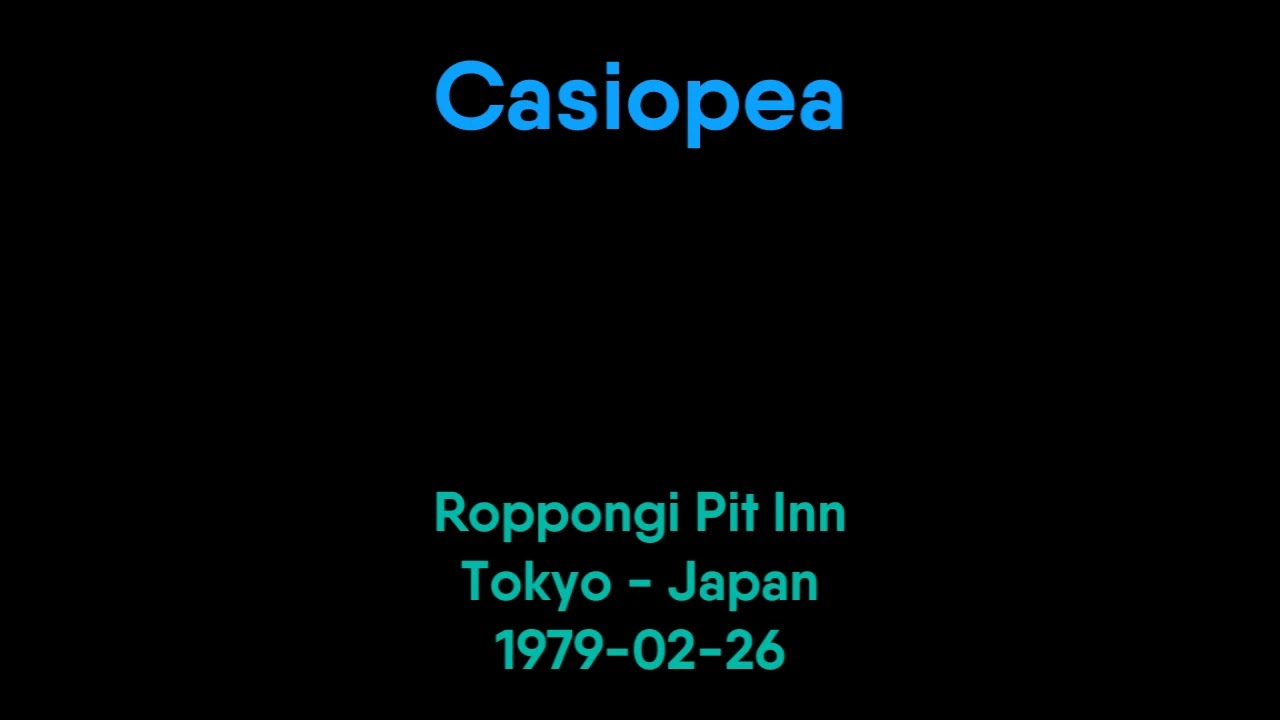 Casiopea - 1979-02-26 - Roppongi Pit Inn, Tokyo, Japan [AUD]