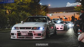 StanceNation JAPAN TOKYO ODAIBA 2023 車輛離場姿態！ ROLL OUT！【スタンスネーション搬出畫面】