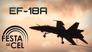 Festa al Cel 2019 ✈️ Spanish EF-18A Hornet Sunset Display - HD 50fps