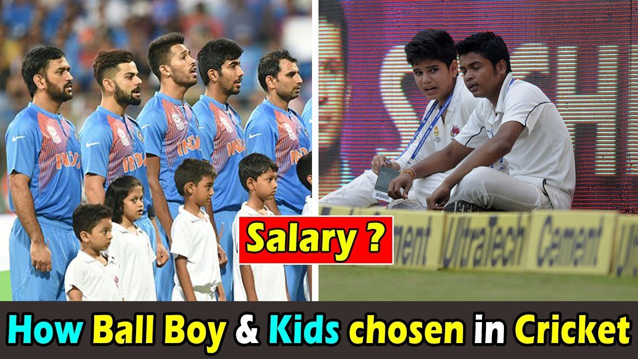 How Ball Boy And National Anthem Kids Are Selected In Cricket World Cup 19 Youtube