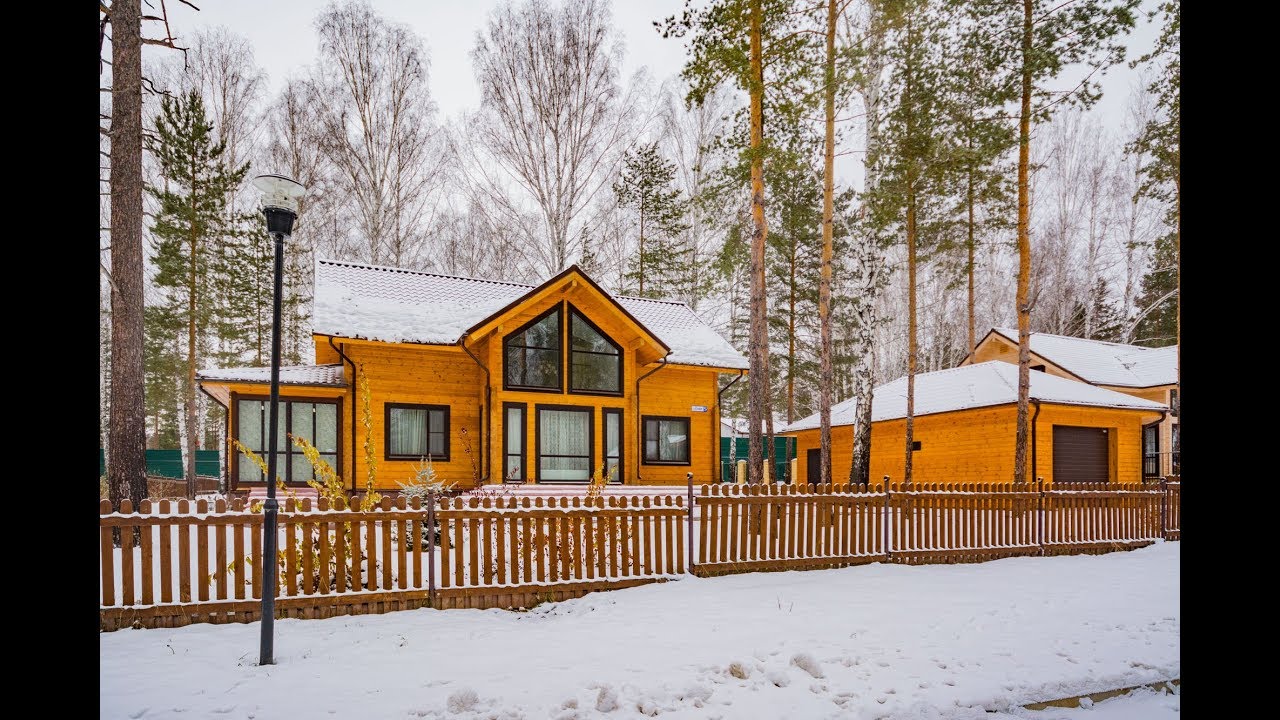 Коттедж в "Дубраве", пос.Верхнее Дуброво, около Екатеринбурга - YouTube