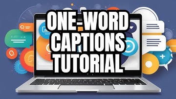 How to add one word auto captions in Clipchamp - (Complete Tutorial) 2025