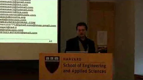 "Automated Digital Forensics" (CRCS Lunch Seminar)