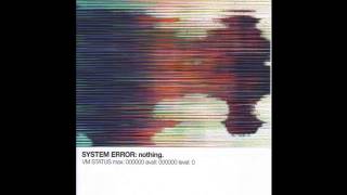 System Error - Are You Sure (Ambient 1997)