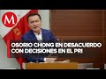 Es lamentable que no se quiera ver la realidad en el PRI: Miguel Ángel Osorio Chong