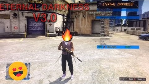 Mod menu .ETERNAL DARKNESS V3. (GTA 5 PS3) {Showcase + Download}