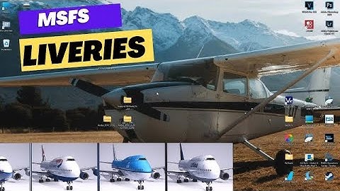 How to install MS flight simulator liveries & cockpit textures! Any plane! Tutorial