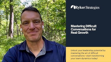 Mastering Difficult Conversations for Real Growth