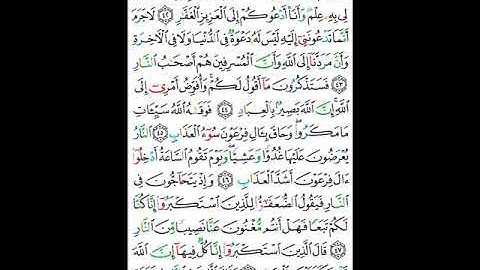 صلاة التراويح   24 رمضان   الشيخ عبد الخالق عطية   سورة غافر