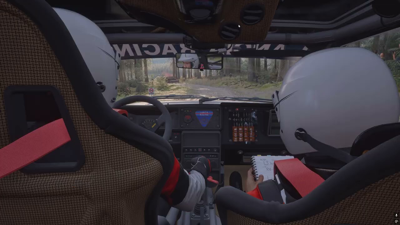 Assetto Corsa Rally Lancia Delta Integrale Interior View