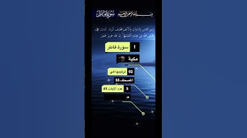 سورة فاطر