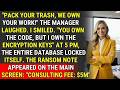 They Fired Their Encryption Lead – So She Locked Their Entire Database