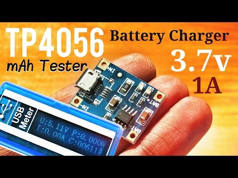 DIY: Lithium 18650 Cells Charger By Using TP4056 Modules ...