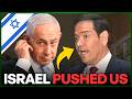 Israel PUSHED AMERICA Into War With Iran, Marco Rubio CONFESSES