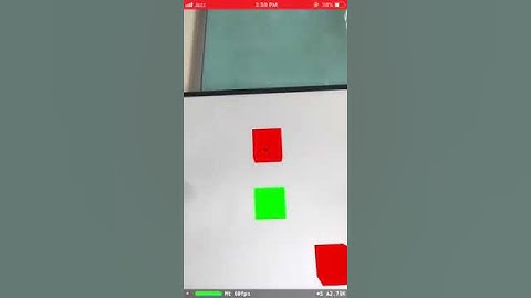 AR Shooting Object Collision And Showing Results