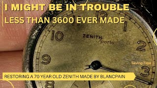 Electroplating Wizardry Saves a Hopeless 1940s Zenith Watch - Restoration!