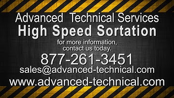 High Speed Sortation - Advanced Technical Services