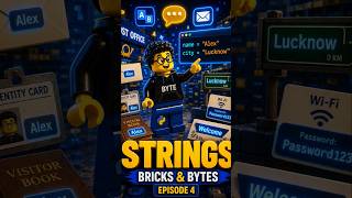 🐍Episode 4 - WORDS HAVE SUPERPOWERS! #pythontutorial #shorts #trending #explore #bricksandbytes